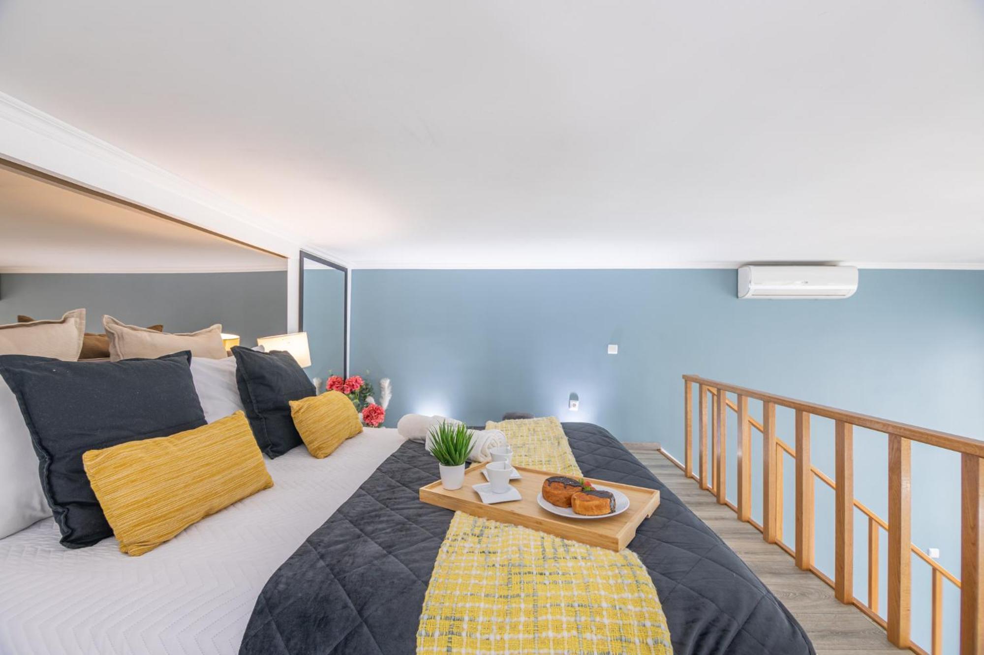Ferienwohnung Deluxe Spacious Flats w Mezzanine by Host Wise Porto Exterior foto