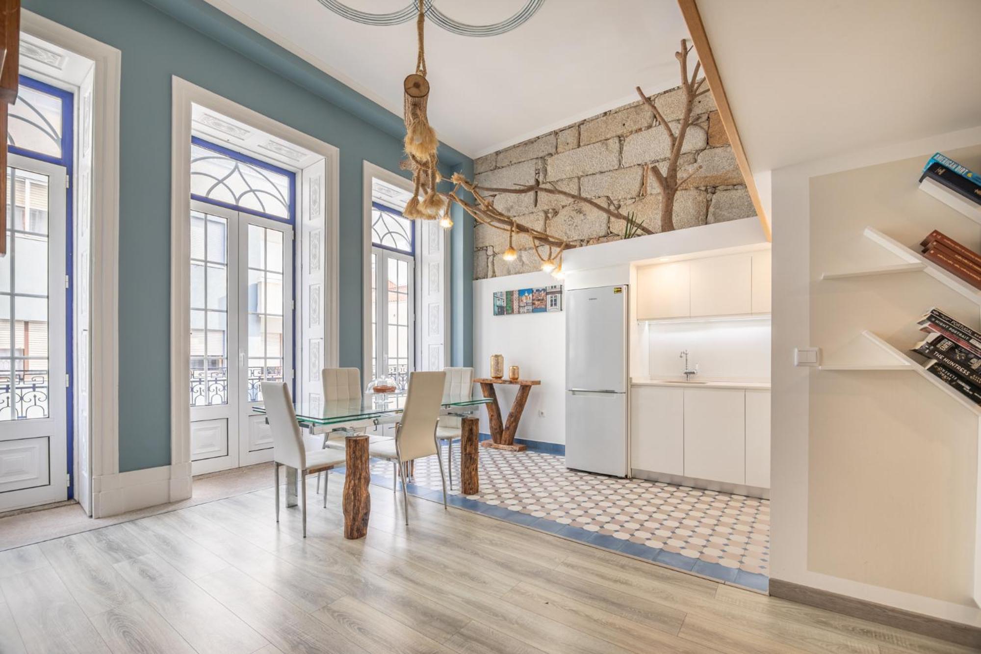 Ferienwohnung Deluxe Spacious Flats w Mezzanine by Host Wise Porto Zimmer foto